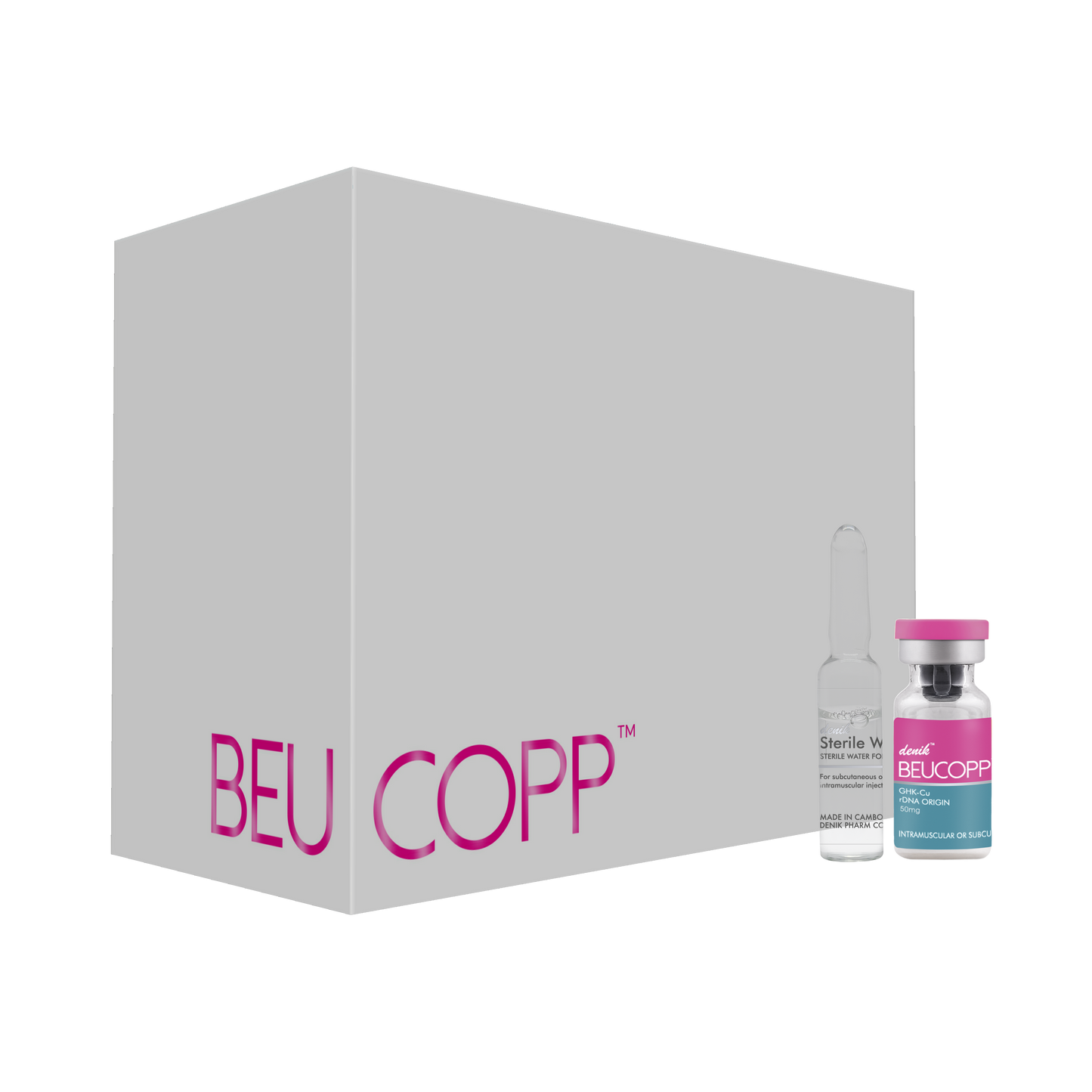 BEUCOPP ( GHK-Cu):  Most powerful Anti ageing effects by enhancing collagen and elastin production.