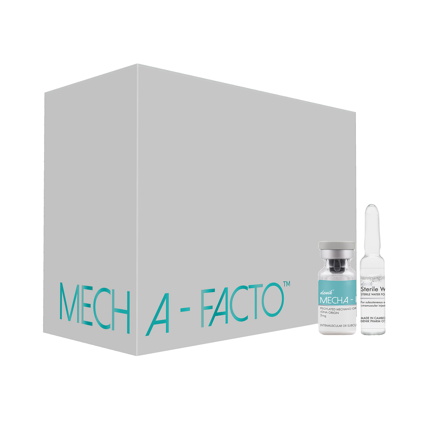 MECHA-FACTO ( PEG-MGF): Promote Muscle Growth, Tissue Repair, Collagen Production, Power and Athletic Performance longer acting MGF!