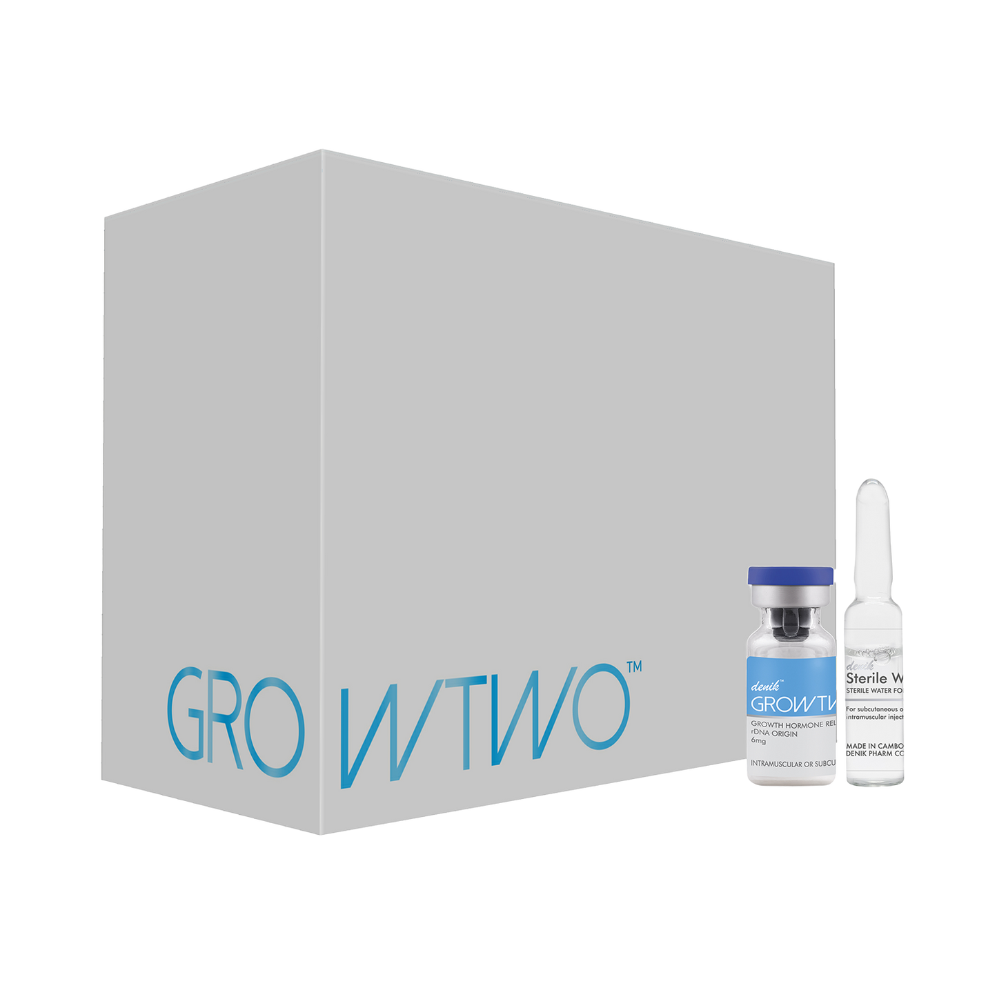 GROW TWO (GHRP-2): Safe, Stable and Effective hGH Secretion for Elevated Performance, Muscle Growth, fat Loss, Recovery and Anti ageing.