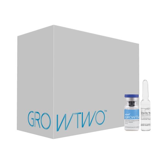 GROW TWO (GHRP-2): Safe, Stable and Effective hGH Secretion for Elevated Performance, Muscle Growth, fat Loss, Recovery and Anti ageing.